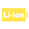 li-ion-icon-yellow lithiumion battery